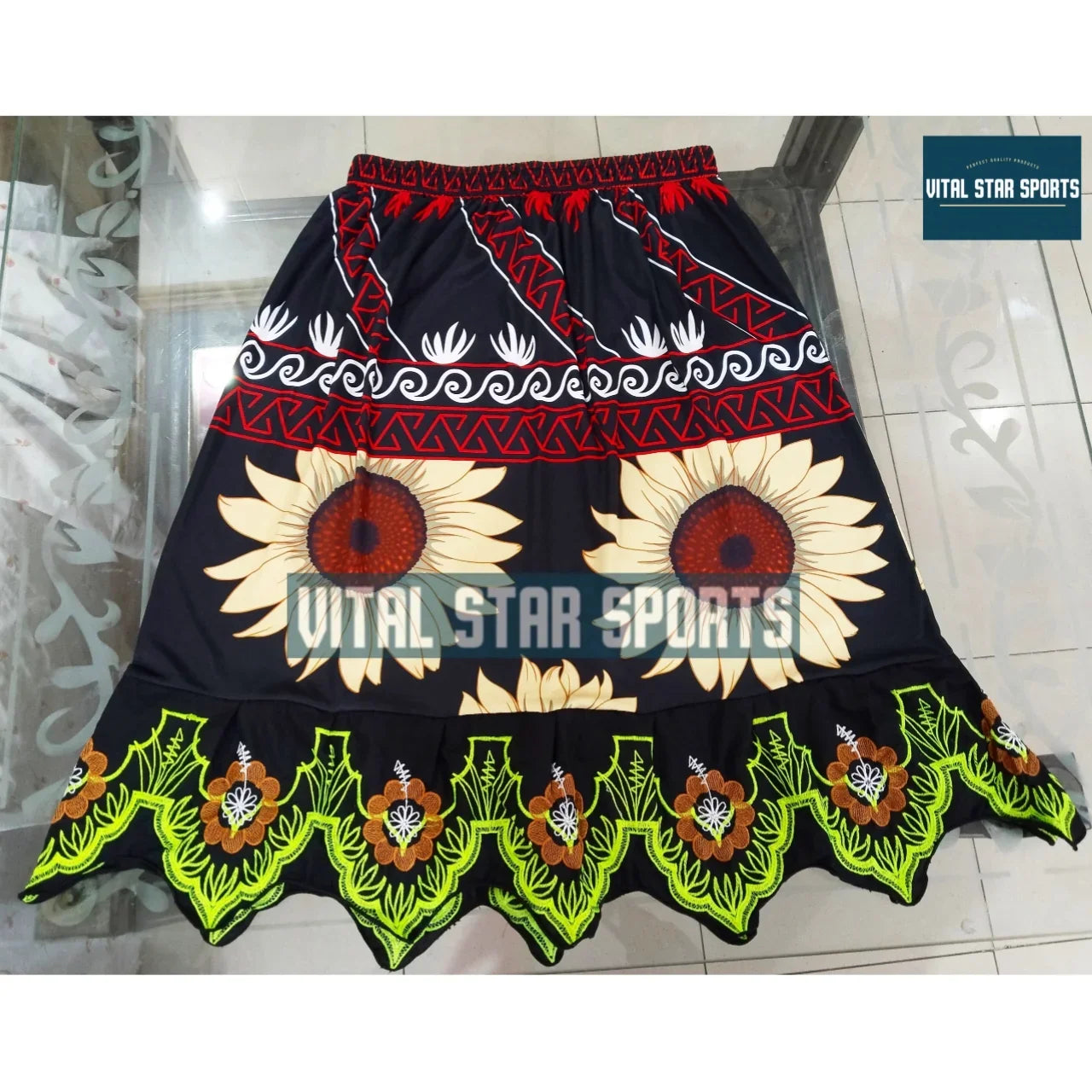 Vital Star Printed Skirt - VITAL STAR SPORTS