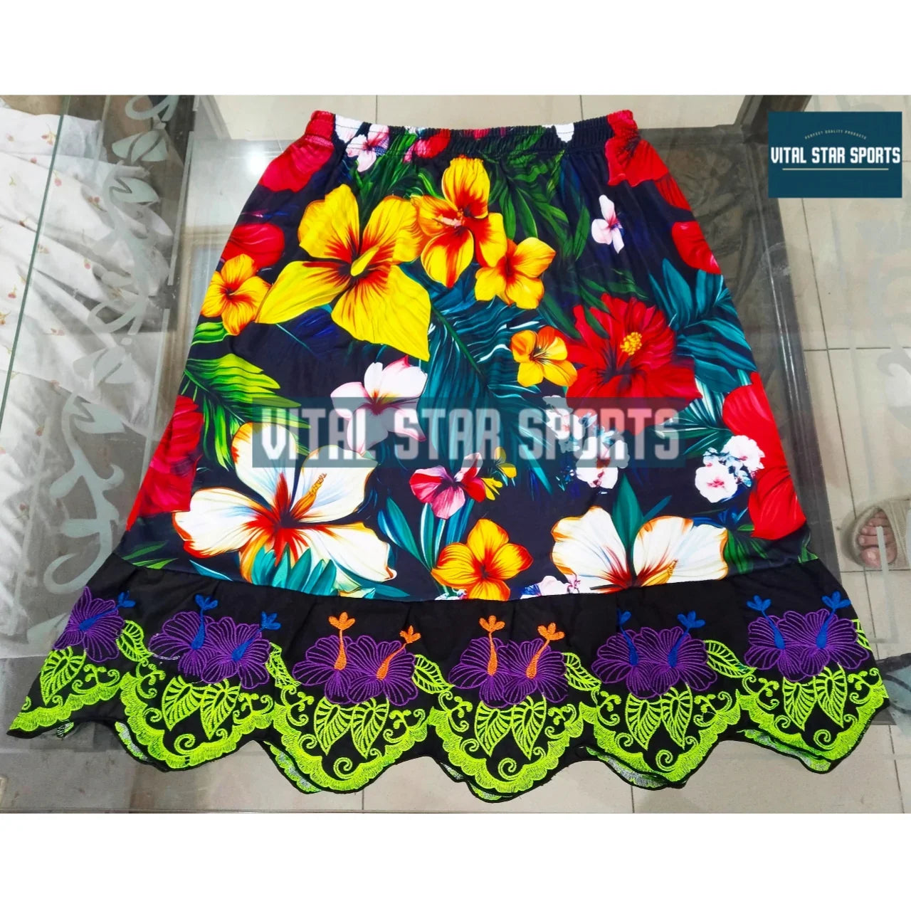 Vital Star Printed Skirt - VITAL STAR SPORTS