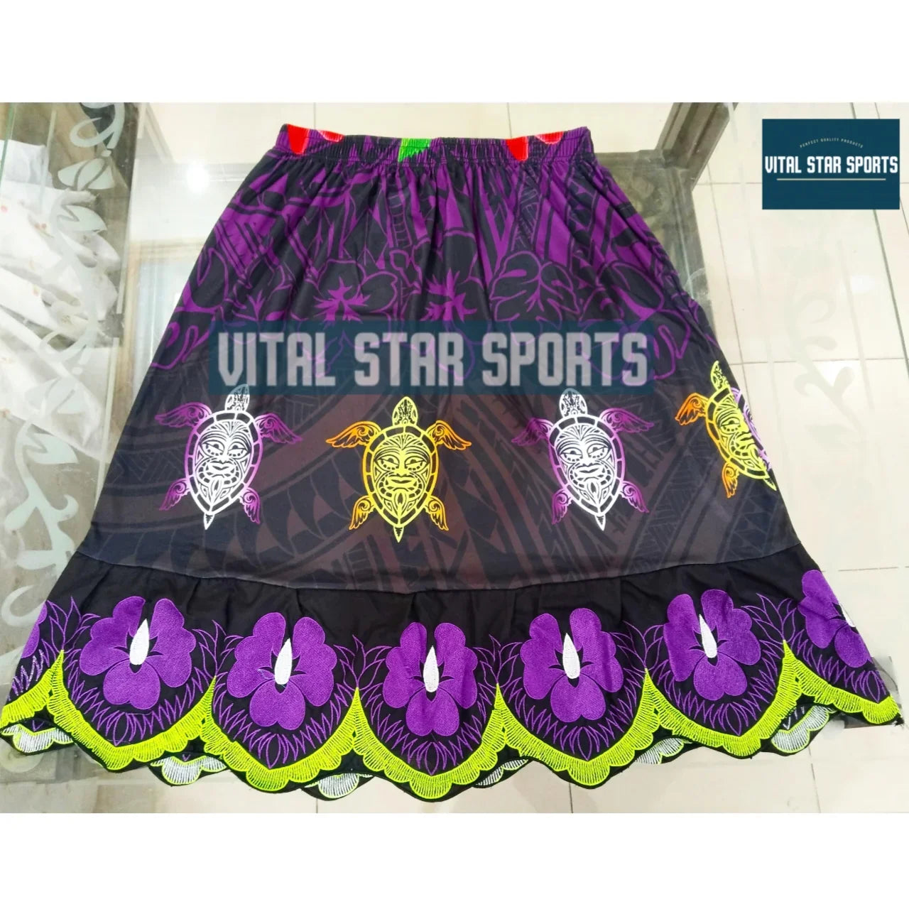 Vital Star Printed Skirt - VITAL STAR SPORTS