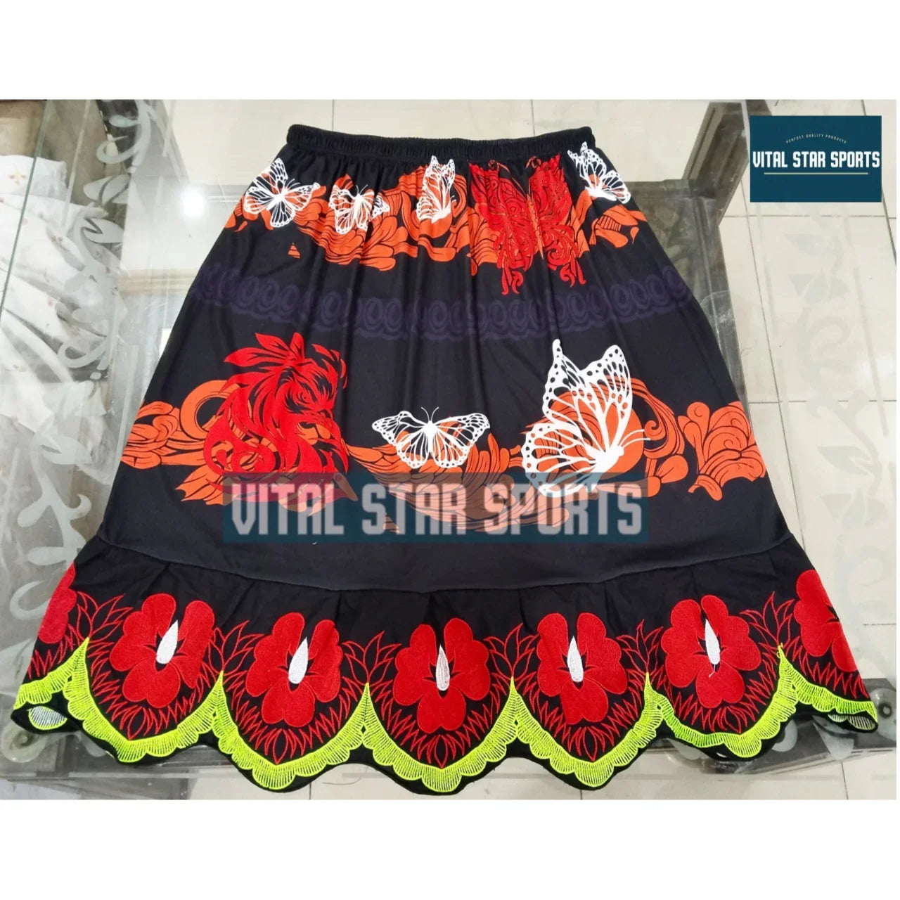 Vital Star Printed Skirt - VITAL STAR SPORTS