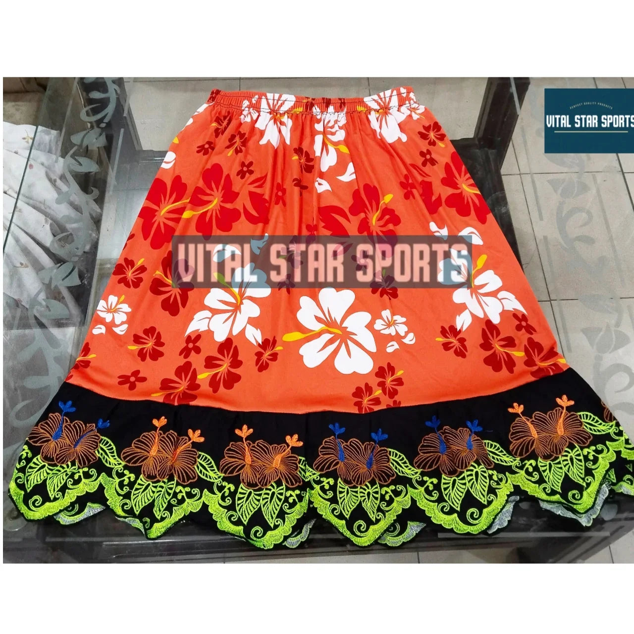 Vital Star Printed Skirt - VITAL STAR SPORTS