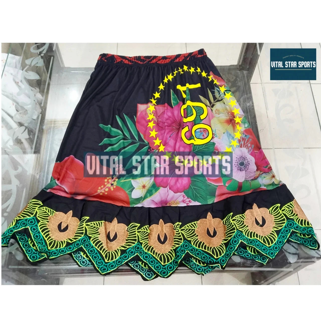 Vital Star 691 Printed Skirt - VITAL STAR SPORTS