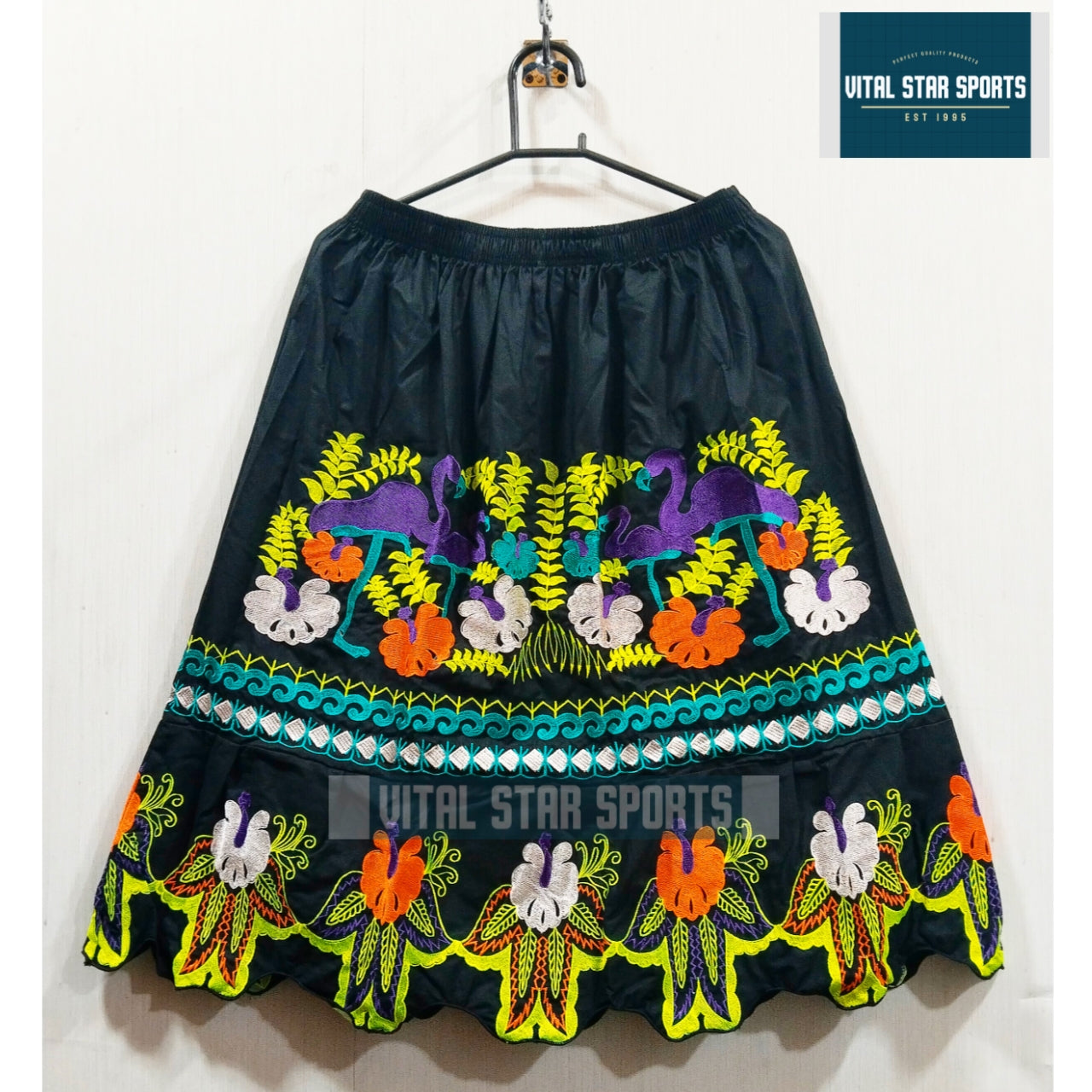 Vital Star Embroidery Skirt