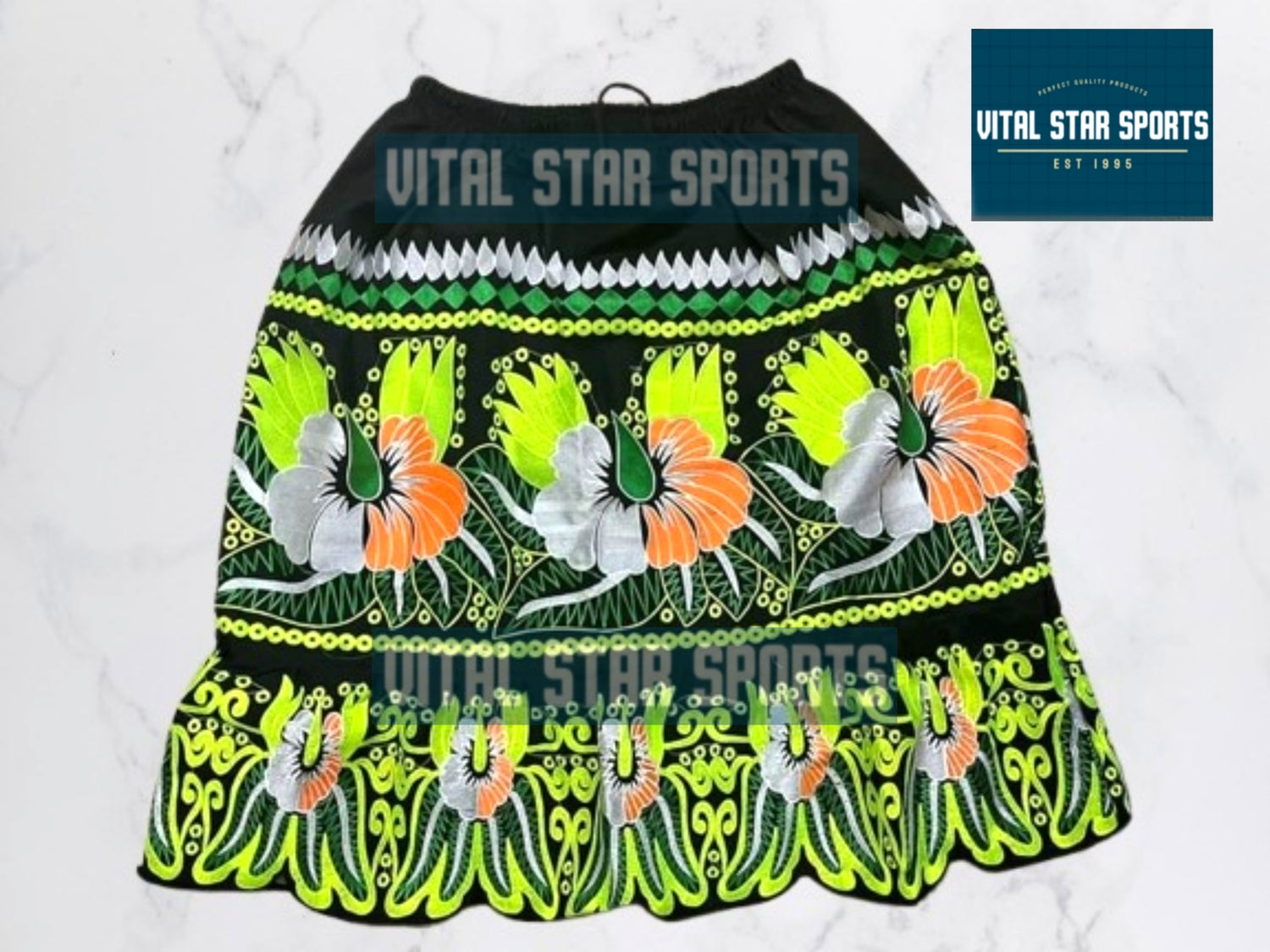 Vital Star Micronesian Embroidery Skirts