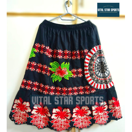 Vital Star Embroidery Skirt