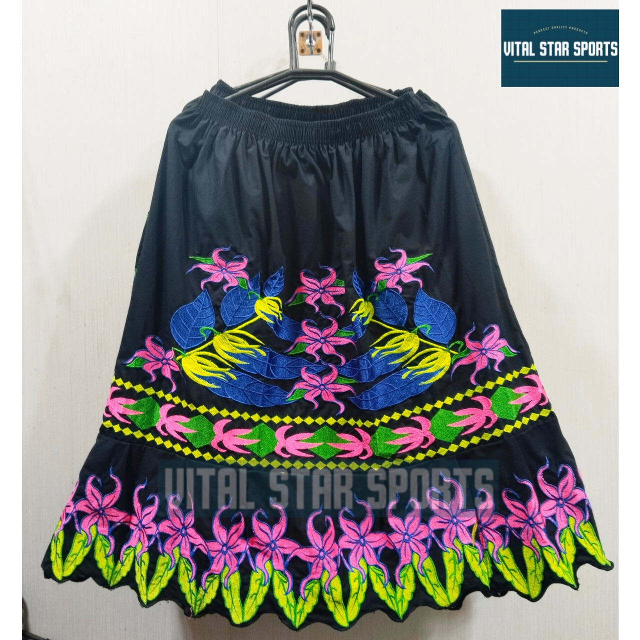 Vital Star Embroidery Skirt