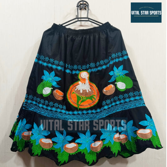 Vital Star Embroidery Skirt