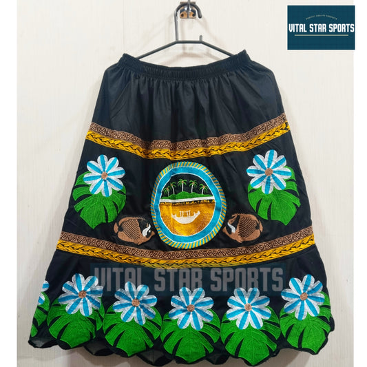 Vital Star Embroidery Skirt