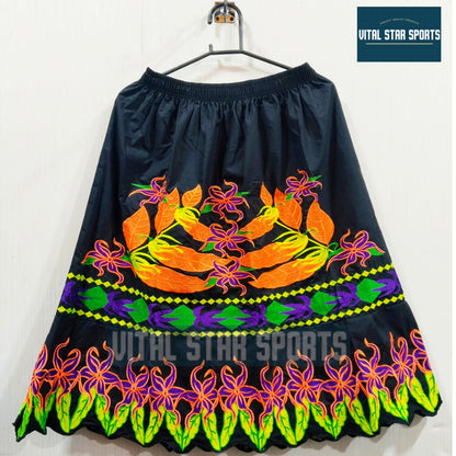 Vital Star Embroidery Skirt