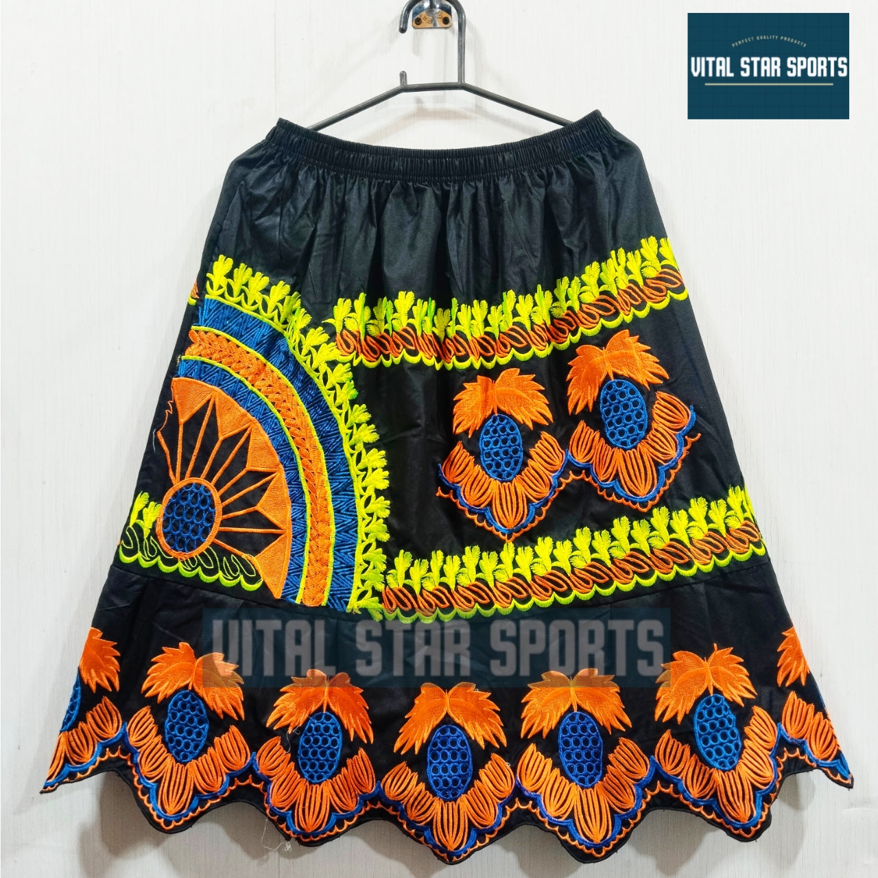 Vital Star Embroidery Skirt
