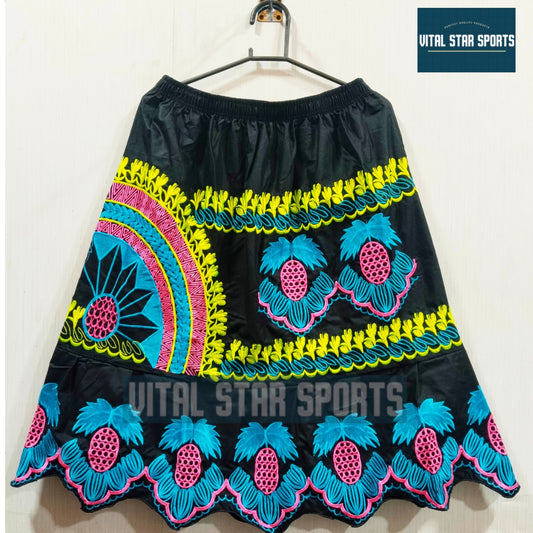 Vital Star Embroidery Skirt