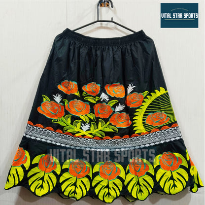 Vital Star Embroidery Skirt
