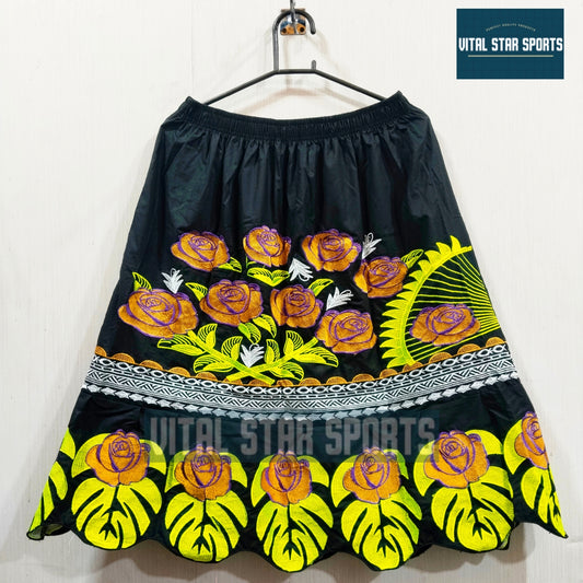 Vital Star Embroidery Skirt
