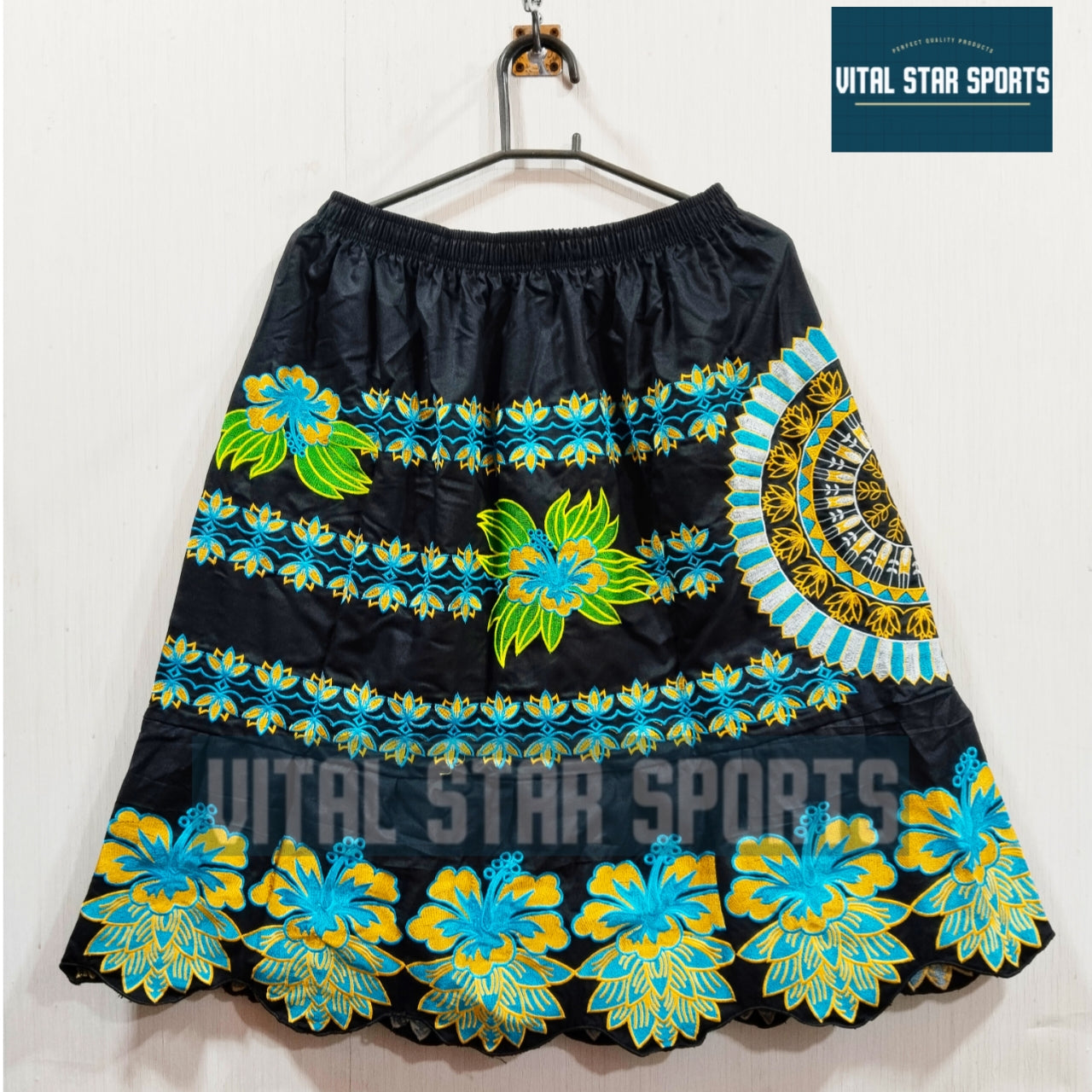 Vital Star Embroidery Skirt