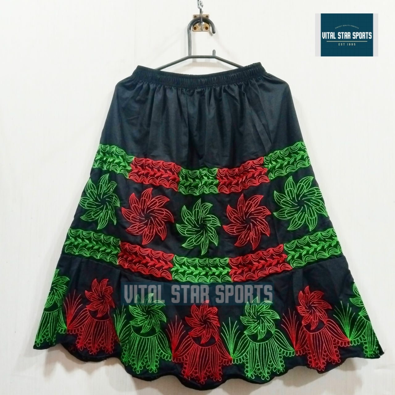 Vital Star Embroidery Skirt