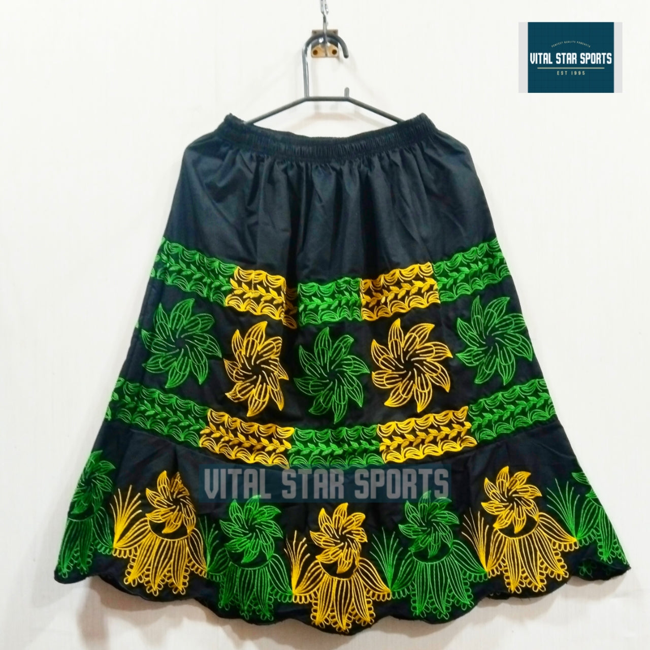 Vital Star Embroidery Skirt