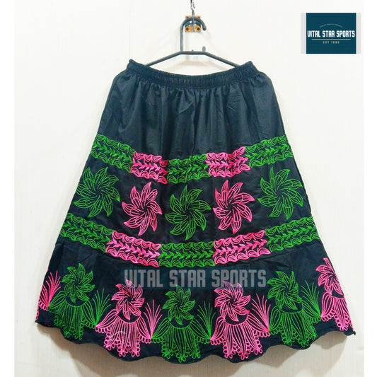 Vital Star Embroidery Skirt