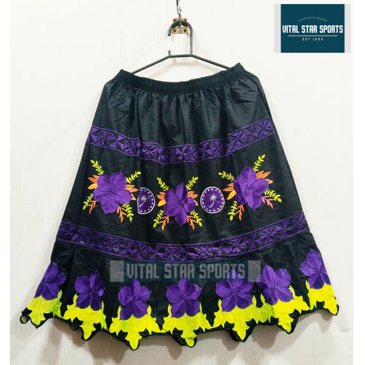 Vital Star Embroidery Skirt