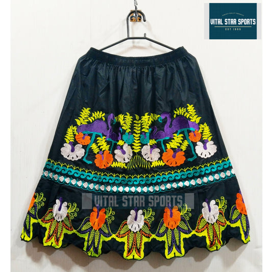 Vital Star Embroidery Skirt