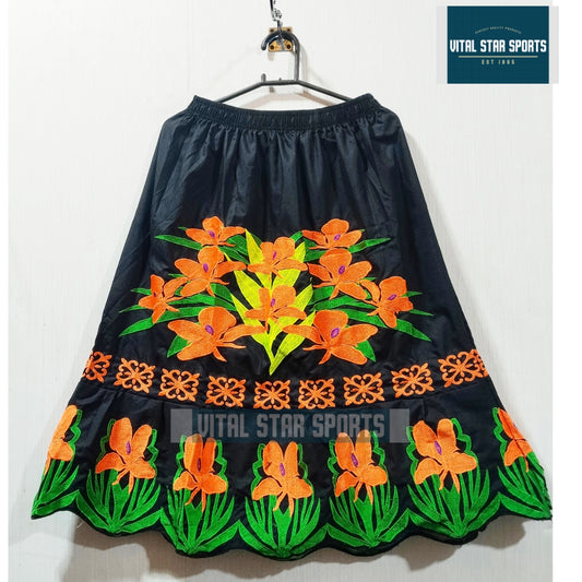Vital Star Embroidery Skirt