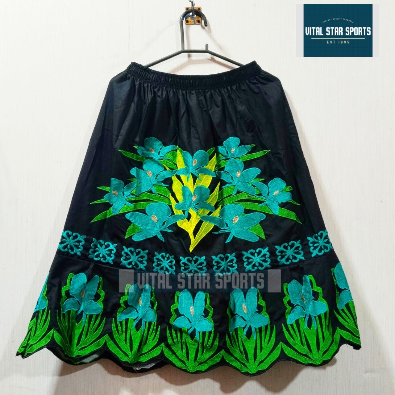 Vital Star Embroidery Skirt