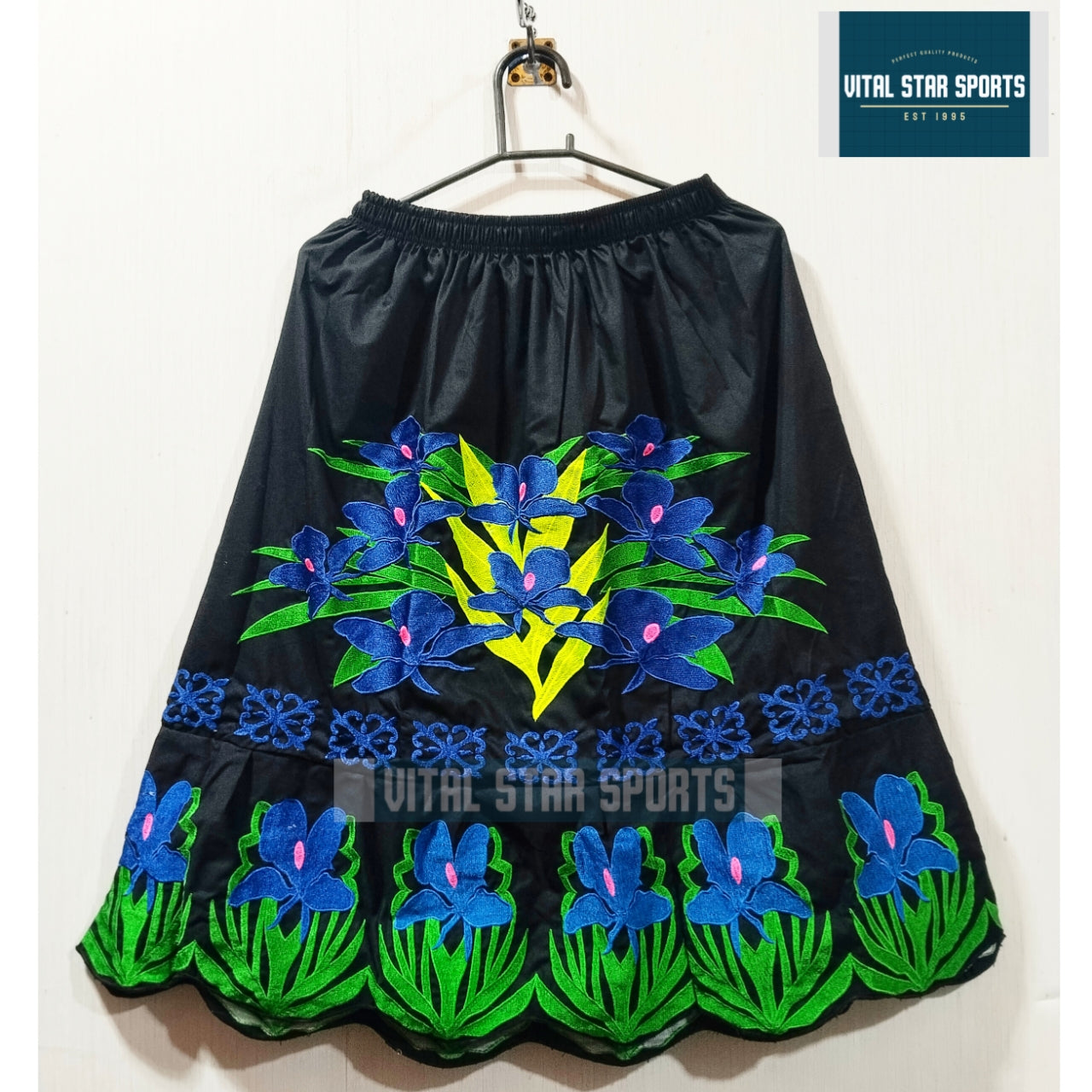 Vital Star Embroidery Skirt