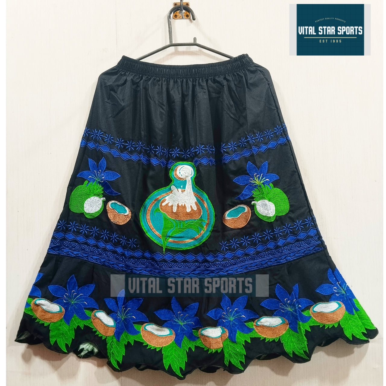 Vital Star Embroidery Skirt