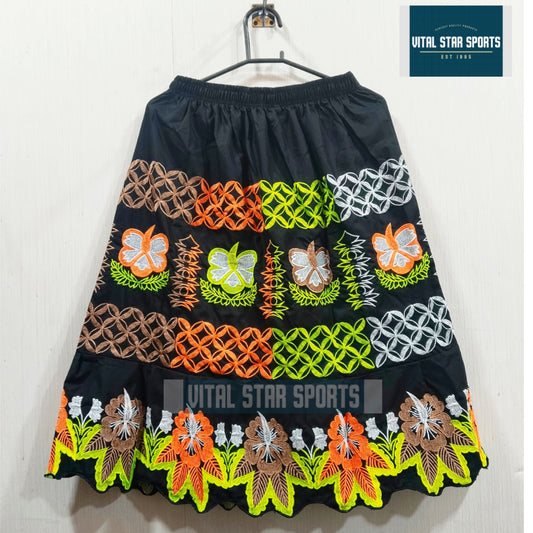Vital Star Embroidery Skirt